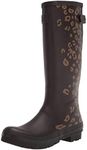 Joules Welly Rain Boot, Brown Leopa