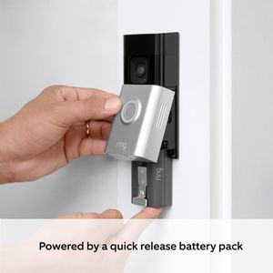 Ring Battery Video Doorbell Plus – HD Video, Motion Detection
