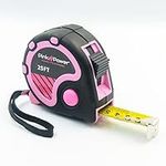 Pink Power 25ft Pink Tape Measure -