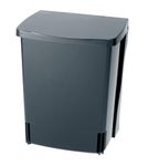 Brabantia 395246 Built-in Bin, 10 L - Black