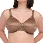 Chantelle Women's, HEDONA, Covering Molded Bra, Women's invisible lingerie, Terracotta, 34F