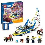 LEGO 60355 City Water Police Detective Missions, with Speed Boat Toy, Interactive Digital Adventure Building Game Playset with Bricks and 4 Minifigures