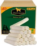 Premium Chews for Dogs Retriever Roll 7-8 Inches Extra Thick (20 Pack)