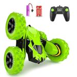 N2K2 ENTERPRISE Double Sided 360 Degree Rotating Stunt Car 4WD Remote Control Monster Truck High Speed Rock Crawler Cars Toy for Kids (Multicolor)