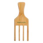 GranNaturals Hair Picks for Curly Hair - 4-Prong Wide-Toothed Comb Hair Pick for Fluffing Curls - Wooden Hair Pic for Combing, Styling, Detangling African American Hairstyles and Curly + Wavy Hair