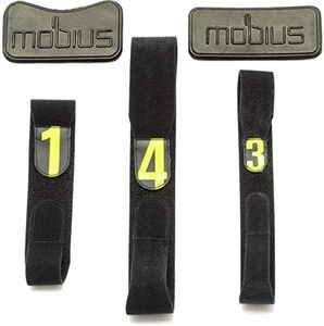 Mobius X8 Knee Brace Replacement Strap Kit XX-Small Black