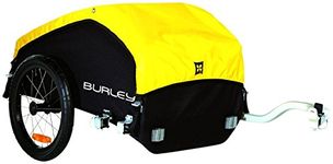 Burley Unisex's Nomad Cycle Trailer, Black/Yellow, One Size