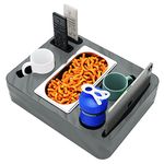 Sofa Buddy - Convenient Couch Cup Holder, Couch Caddy, Sofa Cup Holder. The Perfect Couch Accessory Grey