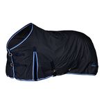 HORZE Glasgow Heavy Weight Waterproof Winter Turnout Horse Blanket (350g Fill) - Dark Blue - 81