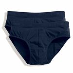 FRUIT OF THE LOOM Men's Brief Classic Underpants, Navy, M UK