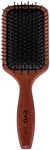 evo Pete Ionic Paddle Brush - Professional Hair Styling Brush - Detangling, Smoothing & Styling Wooden Brush