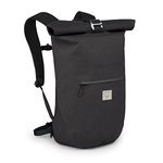 Osprey Arcane Roll Top Waterproof Backpack 18, Stonewash Black