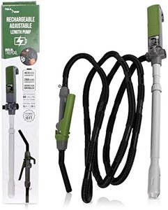 TERA PUMP 2X More Powerful Rechargeable Battery Liquid Transfer Pump [ Up to 20% Faster Flow, 10.8 Liter/Min] Precise Nozzle Extra Long 3 Meter Hose for E85, Gas, Diesel, Kerosene and more