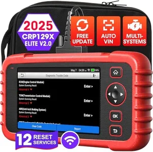 LAUNCH Scan Tool Creader CRP129X OBD2 Scanner Car Reader Android Based Diagnostic Tool with Oil Reset, EPB/SAS/TPMS and Throttle Service, AutoVIN CRP129X