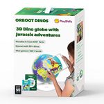 Bring Back Dinosaurs with Orboot Dinos by PlayShifu: A Fun AR Jurassic Toy for Kids | Travel Back in Time to Learn 400+ Facts About Them with Interactive Stories & Figures | Gifts for Kids Age 5-7