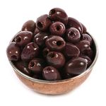 Dorri - Kalamata Olives Pitted in Extra Virgin Olive Oil 1kg | Premium Black Kalamata Olives, Greek Olives, Healthy Party Snack (Available from 250g to 3kg)