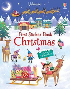 First Sticker Book Christmas: A Christmas Holiday Book for Kids (First Sticker Books)