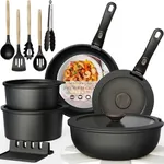 Astercook 21 Pcs Pots and Pans Set 