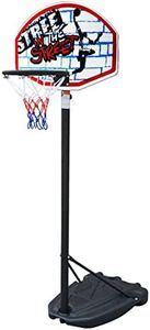 Kids Basketball Hoop Adjustable Height 1.4m-1.9m Toddler Toys Basketball Hoops Indoor Outdoor Play Mini Portable Basketball Goals Outside Toys Backyard Games for Boys Girls Age 3 4 5 6 7 8 Gifts