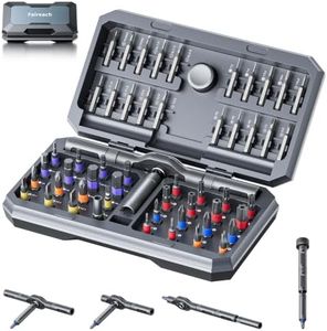 55 in 1 Magnetic Ratchet Screwdriver Set with Detachable T Handle