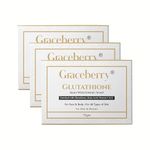 Graceberry Brightening Glutathione Kojic Soap | Glutathione Bath Soap for Men & Women | For Dark Spots & Hyperpigmentation (Pack -3)