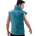 RENPHO Back Heat Wrap, Birthday Gifts for Women Men Mom Dad Her Him, XL Large Heat Wrap for Neck and Shoulder with 6 Heat Options, 3 Timers, Fast Heating, ETL Certified, 24"x37" Blue