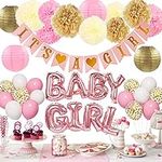 Ouddy Party Pink Baby Shower Decora
