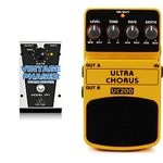 Behringer VP-1 Vintage Phaser & ULTRA CHORUS UC200 Ultimate Stereo Chorus Effects Pedal,Yellow