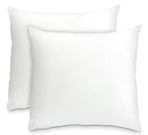 Foamily Throw Pillows Set of 2-20 x 20 Premium Hypoallergenic Pillow Inserts for Couch or Bed Decorative Bedding - Made in USA @ M&A STYLES LTD