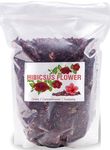 Hibiscus Flower Tea, Well Sifted, Egyptian Premium Quality, Roselle, 800 g of Large Petals