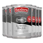 Baxters Chef Selections Soups, Lobster Bisque with Brandy & Fresh Double Cream, 400 g (Pack of 6)