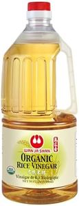 Wan Ja Shan Organic Rice Vinegar 50oz. USDA Certified Organic, Sodium Free, Sugar Free, MSG Free Kosher, Great for Cooking, Sushi, Salad and more - 4.5 Percent Acidity. (50oz Pack of 1)