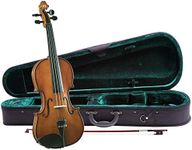 Cremona SV-130 Premier Novice Violin Outfit - 4/4 Size,Traditional Brown