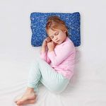 KRADYL KROFT Toddler Pillow with 100% Cotton Removable Cover - 20 X 15 Inches | Children Pillows | Baby Pillows