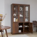 Wakefit Engineered Wood Zosma Display Unit, Brown