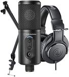 Audio-Technica Content Creator Pack for Podcasting, Streaming, Gaming and Content Creation