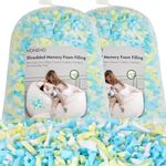 HONEHO 10lbs Shredded Memory Foam B