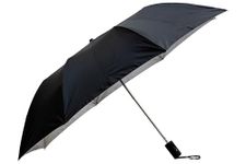 Sun Umbrella Shine Black 2 Fold Umbrella UV Protective