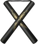 Beyck Nunchucks Nunchakus-Foam Safe Rubber Martial Arts Nunchakus for Kids/Beginner Practice（Black-Single）