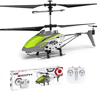 Cheerwing Remote Control Helicopter,SYMA S107H RC Helicopter with Altitude Hold, One Key Take Off/Landing,Mini Helicopter with Gyro for Adults Kids(Green)