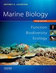 Marine Biology: Function, Biodiversity, Ecology