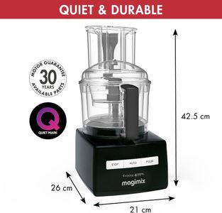 Magimix 4200XL Food Processor – Black, Large Capacity