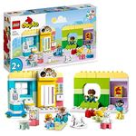 LEGO DUPLO Town Life At The Day Nursery, Educational Toy for 2+ Year Old Toddlers, Learning Set with Building Bricks and 4 Figures incl. Preschool Teacher 10992