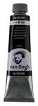 Talens : Van Gogh Oil Colour 40ml : LAMP BLACK S1