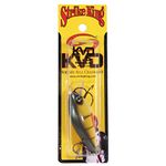 Strike King Lures, KVD Square Bill Silent Crankbaits, Model 1.5, 2 1/2" Length, 7/16 oz, 4 Hook, Sugar Daddy, Package of 1