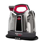 BISSELL SpotClean | Portable Carpet Cleaner | Lifts Spots and Spills with HeatWave Technology | Clean Carpets, Upholstery & Car | 36981 | Black/ Red