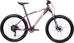 United Detroit 4.2 27.5T Mountain Bike - 10-Speed Shimano Deore, SR Suntour XCM HLO Suspension, Shimano MT200 Hydraulic Disc Brakes - (Prismatic Red)