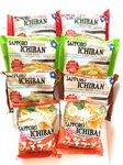 Sapporo Ichiban Japanese Style Ramen Noodles Variety Pack, 2 Original, 2 Chicken, 2 Beef and 2 Miso Ramen 8 Packs in Total…