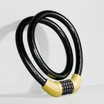 EMotorad FortKnox Bicycle Lock with 5 Digit Code Anti-Theft Strong Cable and resettable Number Lock for Cycle/Bike (FortKnox Pro)