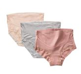 FEOYA Women's Maternity Underwear Over Bump Cotton Pregnancy Panties Plus Size High Waist Seamless Briefs 3 Pack